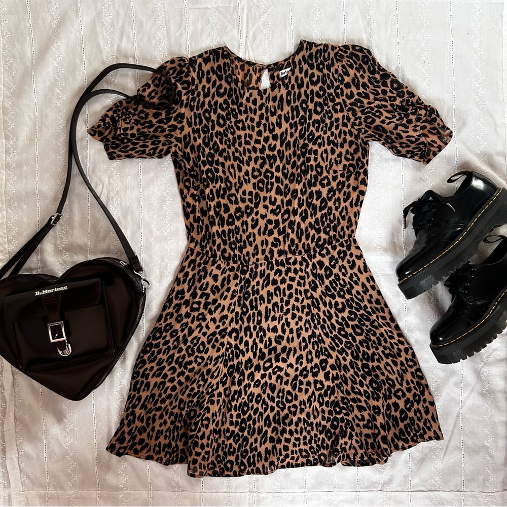 Reformation Leopard Print Dress
